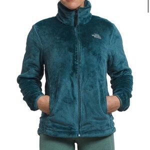 The North Face Teal Plush Fleece Jacket